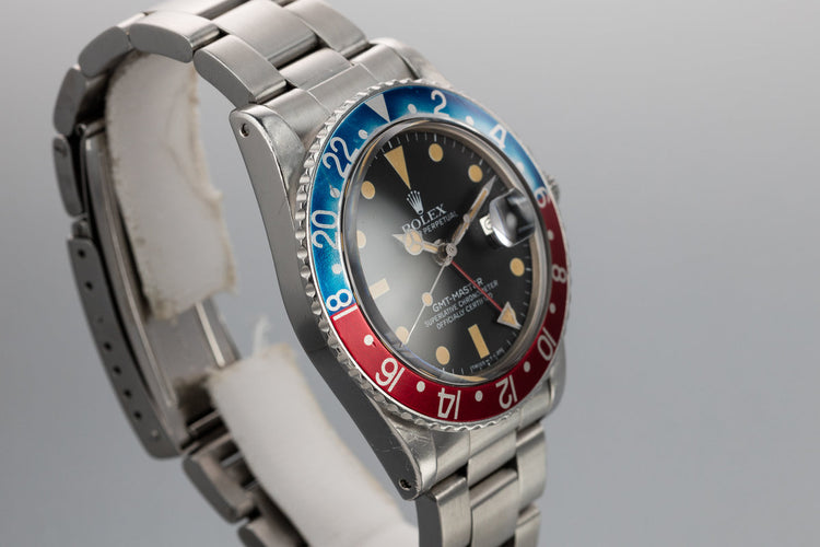1977 Rolex GMT-Master 1675 "Pepsi" with Box and Papers
