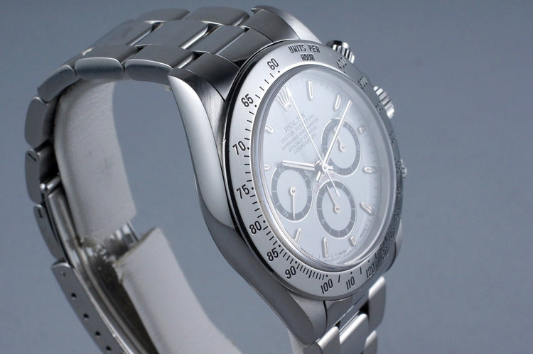 1993 Rolex Zenith Daytona 16520 White Dial