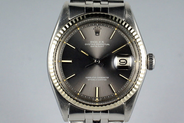 1971 Rolex DateJust 1601 with Gray Dial