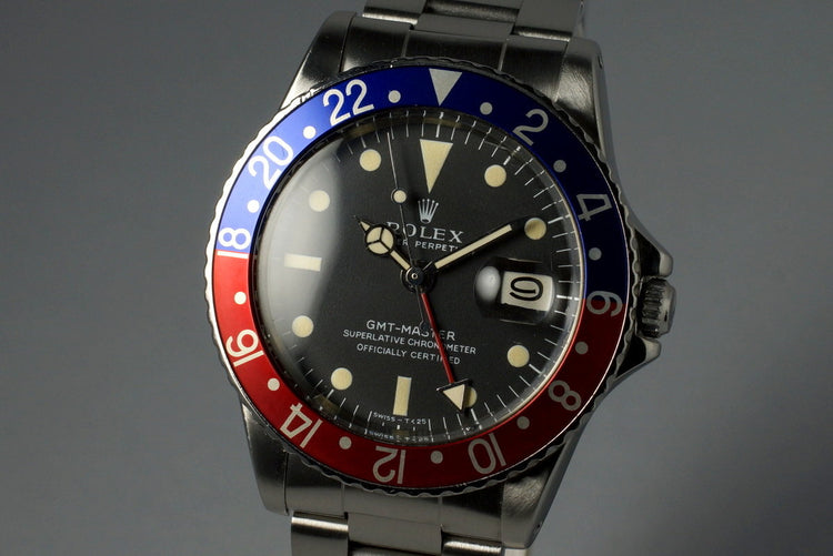 1971 Rolex GMT 1675 Mark I Dial