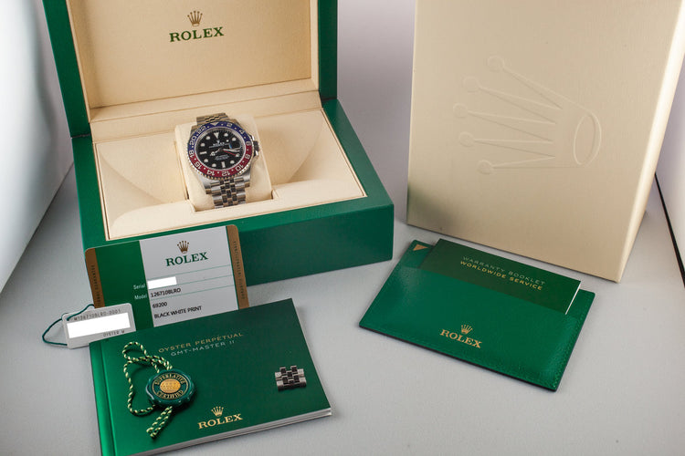 2018 Rolex GMT-Master II 126710 BLRO with Box and Papers