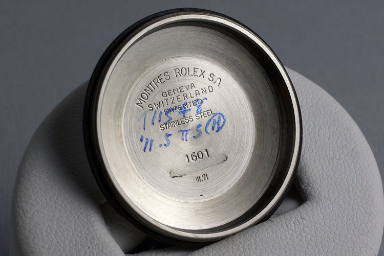 1971 Rolex DateJust 1601 with Gray Dial