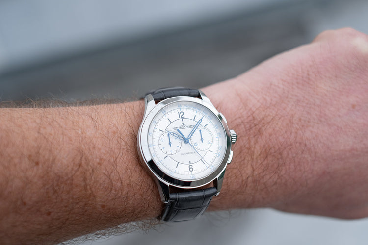 2018 Jaeger LeCoultre Master Chronograph Q1538530 with Box and Papers