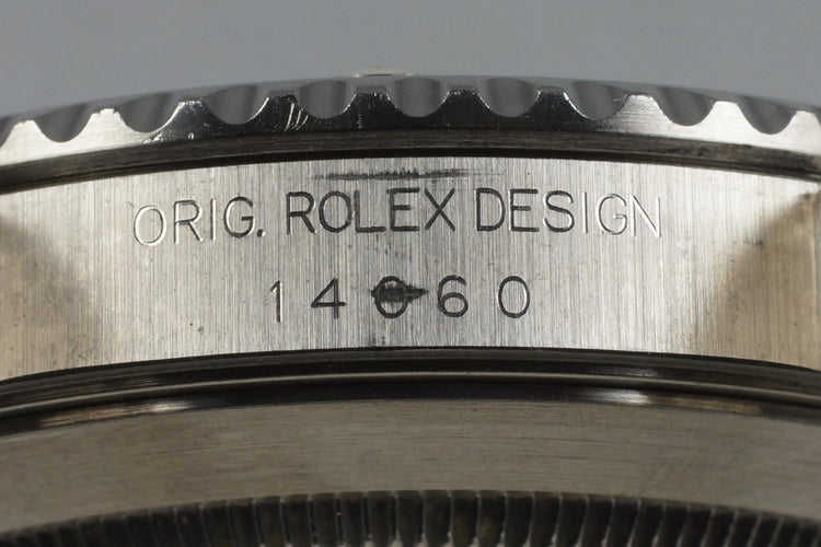 1997 Rolex Submariner 14060 with Box and Papers