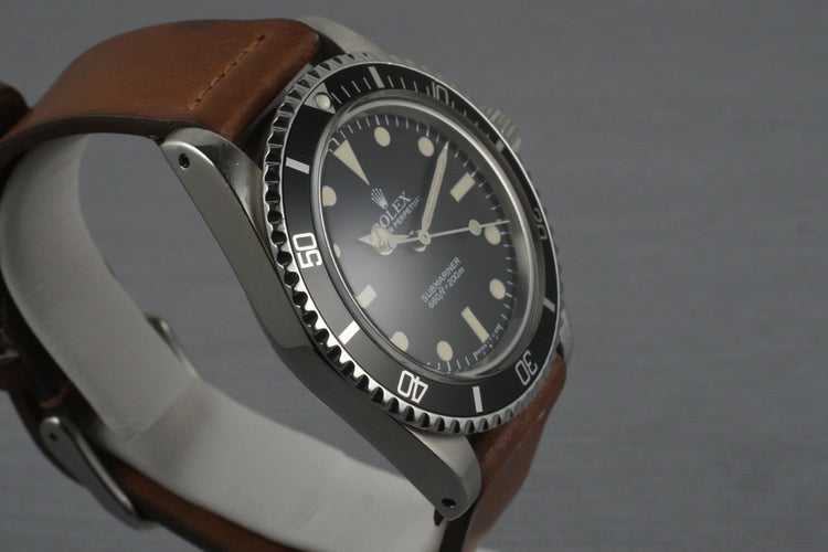 1983 Rolex Submariner 5513 Mark 5 Maxi Dial