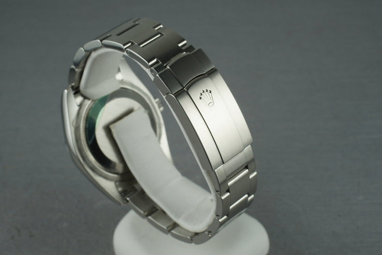 Rolex Oyster 116000 Concentric Orange and Black Dial