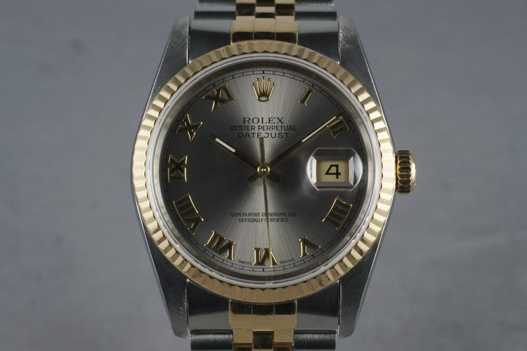 1990 Rolex 18K/SS DateJust 16233