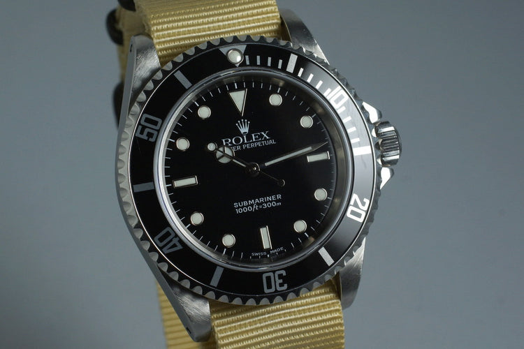 2000 Rolex Submariner 14060