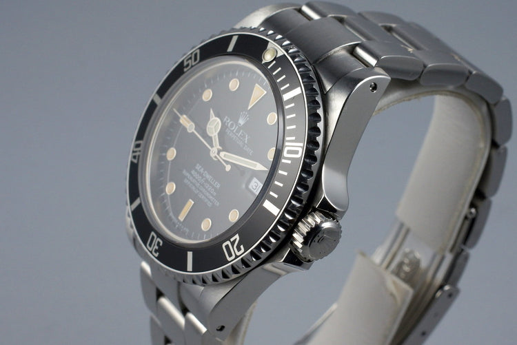 1989 Rolex Sea Dweller 16600
