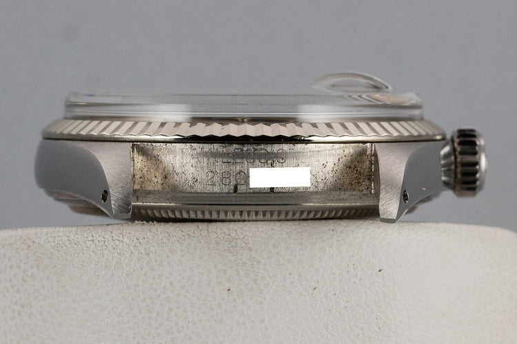 1970 Rolex DateJust 1601 with No Lume Silver Dial