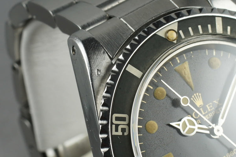 1966 Rolex Submariner 5513 with Gilt Tropical Brown Dial