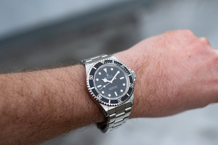1987 Rolex Submariner 5513 Glossy Dial