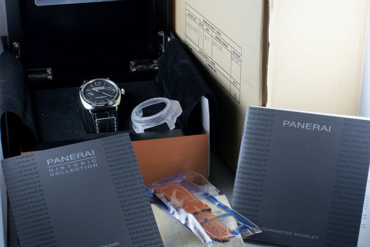 2007 Panerai Radiomir Black Seal PAM 183 with Box and Papers