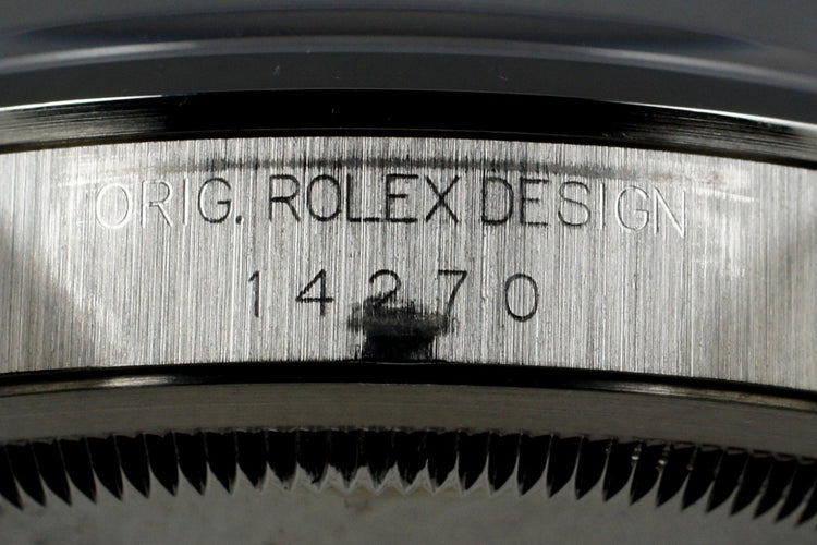 1997 Rolex Explorer 14270 with RSC Papers