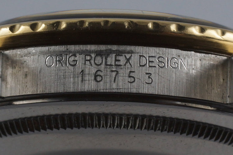 1985 Rolex Two Tone GMT 16753