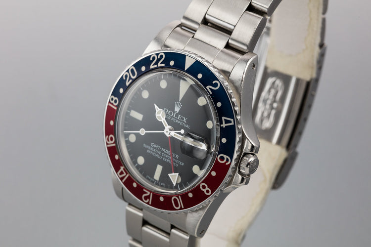 1979 Rolex GMT-Master 16750 "Pepsi"