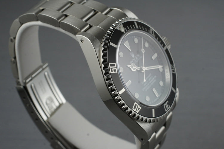 2010 Rolex Submariner 14060 with Box and Papers