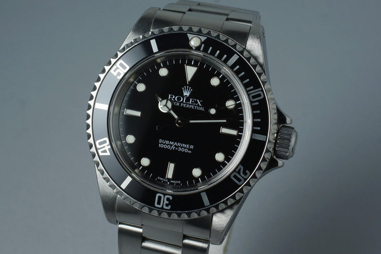 2001 Rolex Submariner 14060M