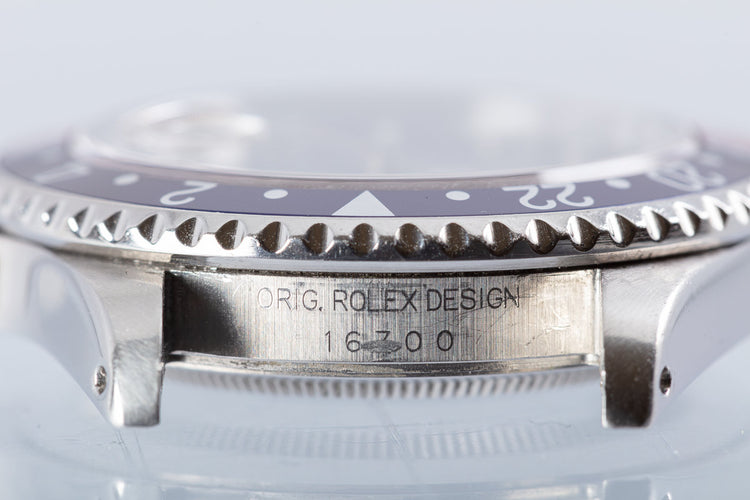 1998 Rolex GMT-Master 16700 "Swiss" Only Dial