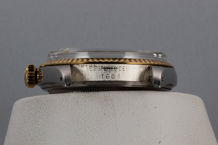 1973 Rolex Two-Tone DateJust 1601 Champagne Sigma Dial