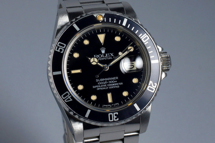 1984 Rolex Submariner 16800