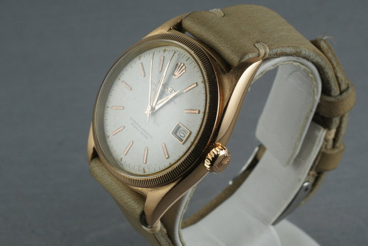 1954 Rolex 18K Rose Gold Datejust 6305