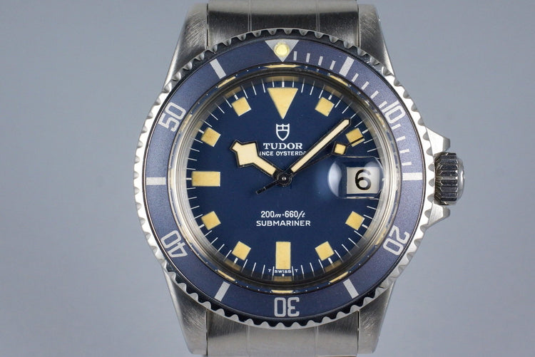 1975 Tudor Blue Submariner 9411/0 Snowflake