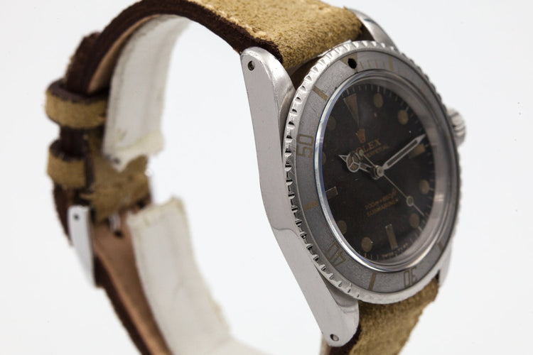 1965 Rolex Submariner 5513 with Tropical Gilt Dial