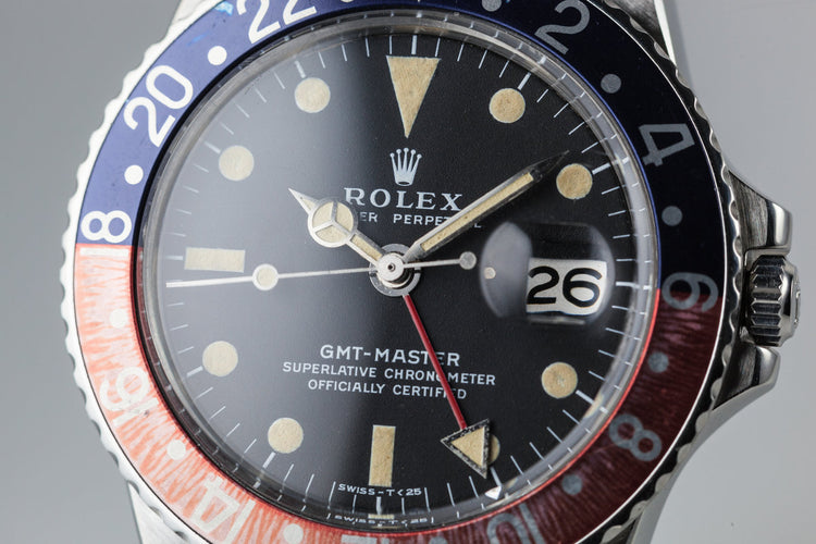 1971 Rolex GMT-Master 1675 "Pepsi" with Box and Papers