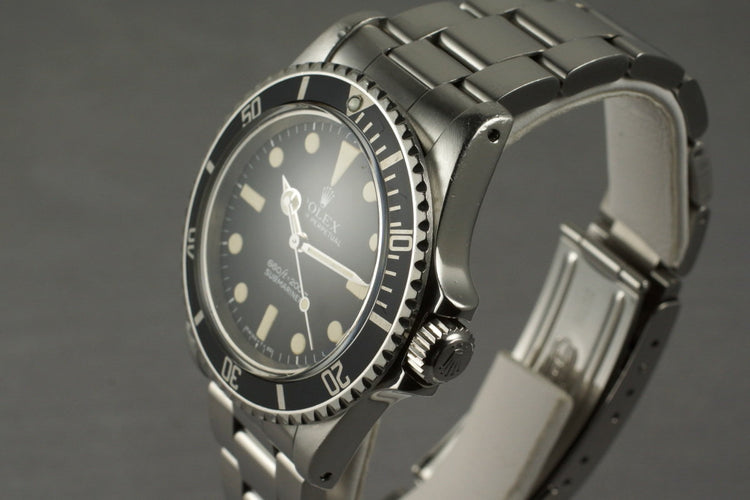 1978 Rolex Submariner 5513 Mark 1 Maxi Dial