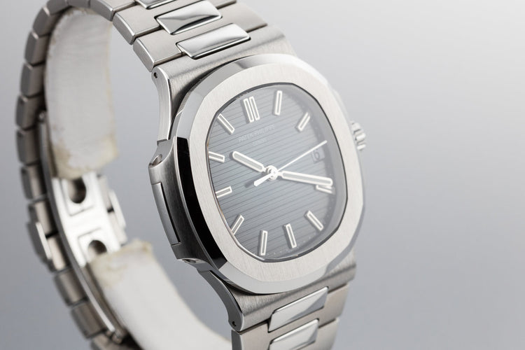 2013 Patek Philippe Nautilus Blue Dial 5711/1A-010 with Box and Papers