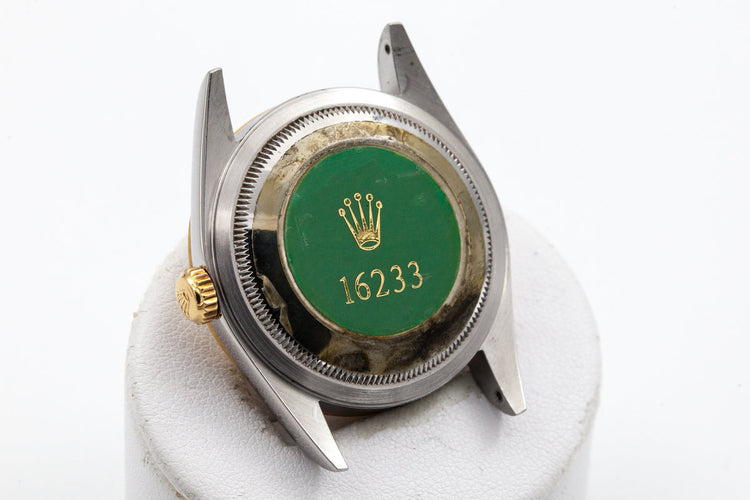 1997 Rolex Two Tone DateJust 16233 White Dial with Box and Papers