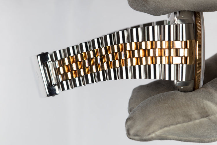 1991 Rolex Two-Tone DateJust 16233 White Roman Dial