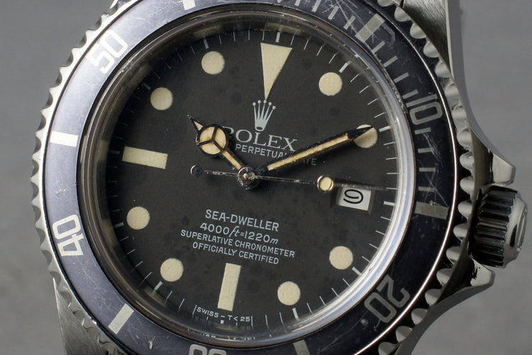 1984 Rolex Sea Dweller 16660 with Service Papers