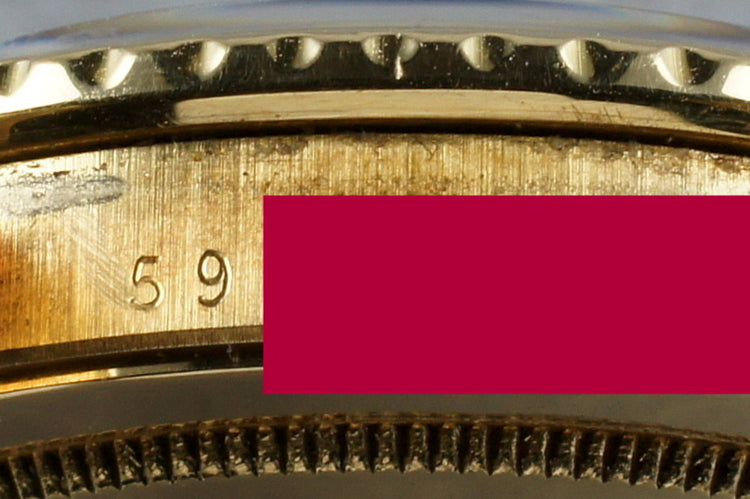 Rolex GMT 18K 1675 with root beer nipple dial turning tropical red