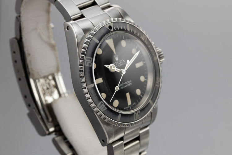 1977 Rolex Submariner 5513 with MK I Maxi Dial