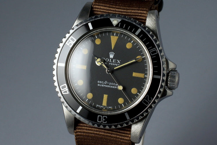 1978 Rolex Submariner 5513 with Serif Dial