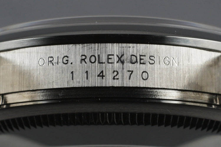 2006 Rolex Explorer 114270