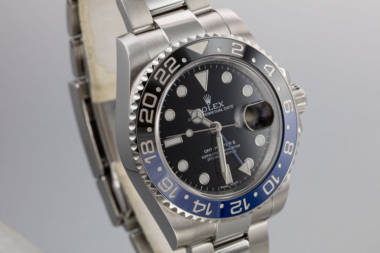 2014 Rolex GMT-Master II 116710 BLNR "Batman" with Box and Papers