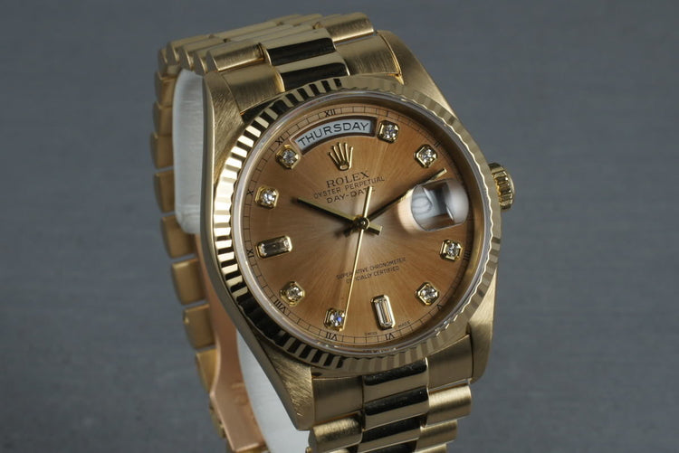 President 18238 with tropical diamond dial