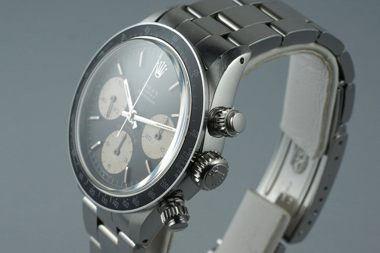 1985 Rolex Daytona 6263 Big Red Daytona Dial with Receipt