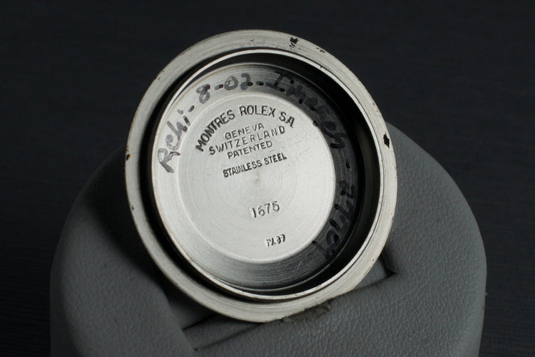 1967 Rolex GMT 1675 with Mark 1 Dial