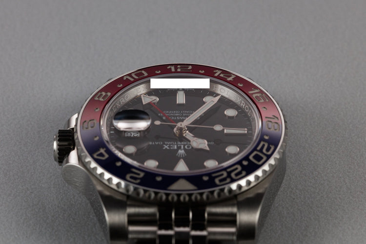 2018 Rolex Ceramic GMT-Master II 126710 BLRO with Box and Papers