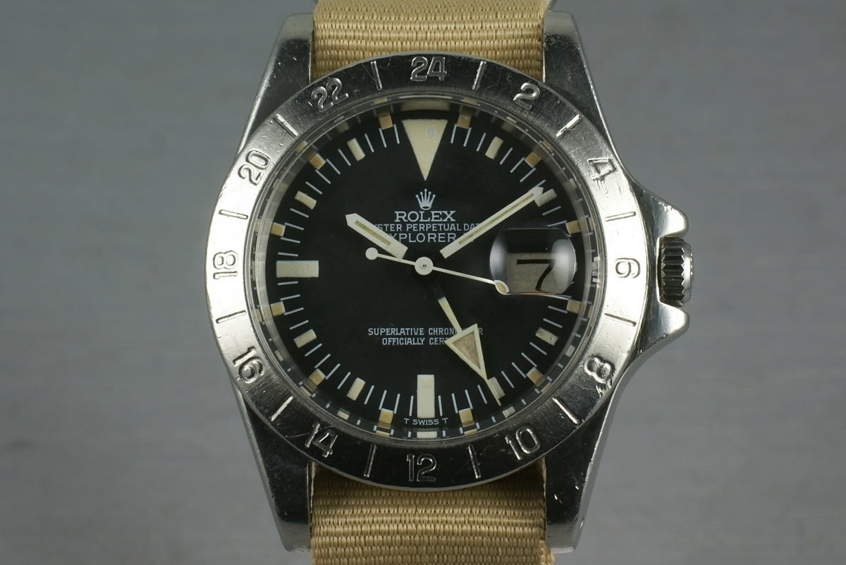 Rolex 1655 2025 rail dial