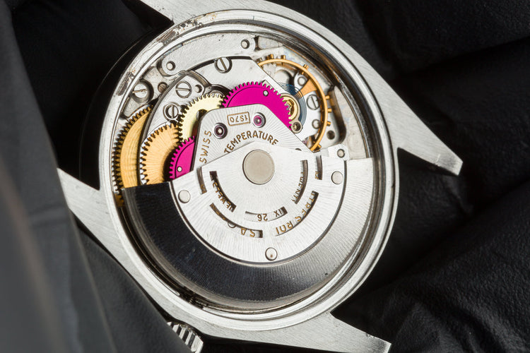 1972 Vintage Rolex Date 1500 Silver Dial