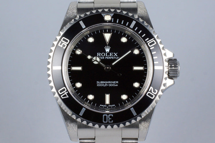 2002 Rolex Submariner 14060M