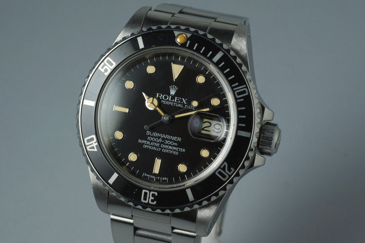 1985 Rolex Submariner 16800
