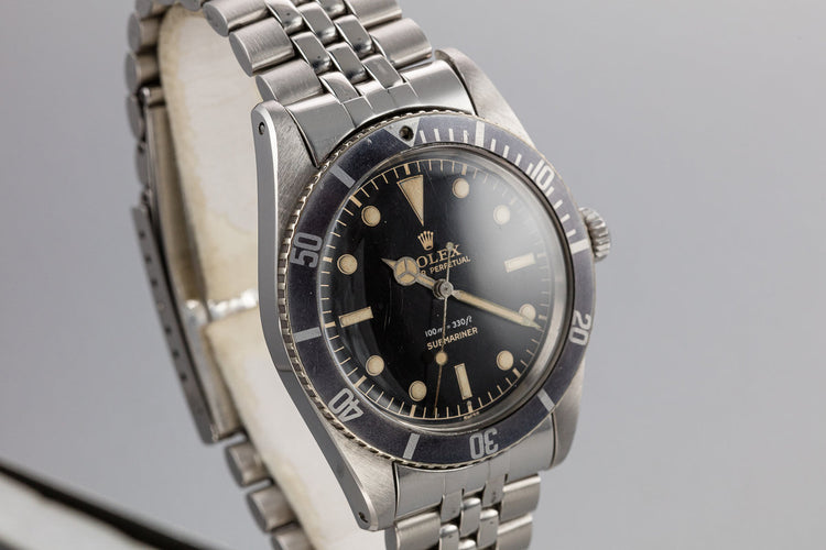 1958 Rolex Submariner 5508 with Gilt Dial