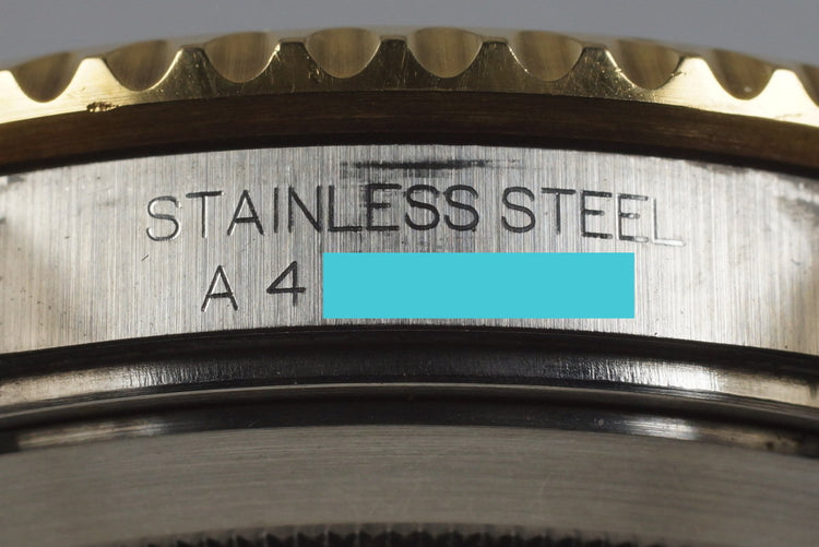 1999 Rolex Two Tone Blue Submariner 16613