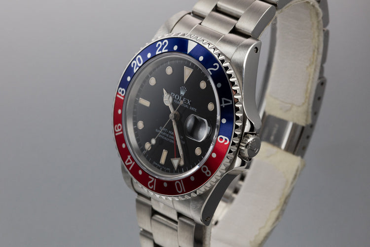 1989 Rolex GMT-Master 16700 "Pepsi"